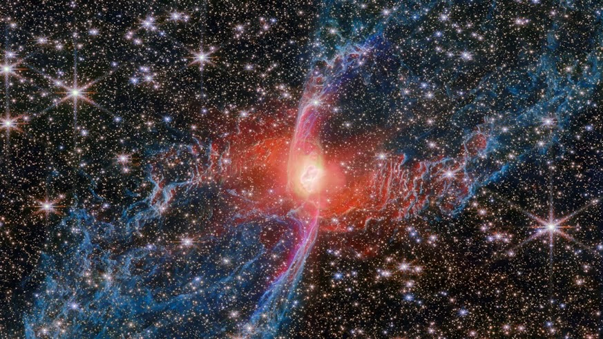 Astronomers from Welsh university help reveal striking new nebula image