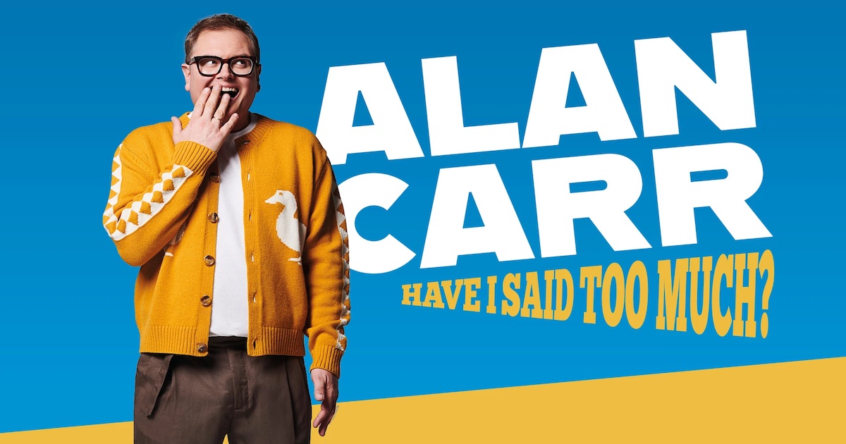 Celebrity Traitors winner Alan Carr coming to Wales with new comedy tour