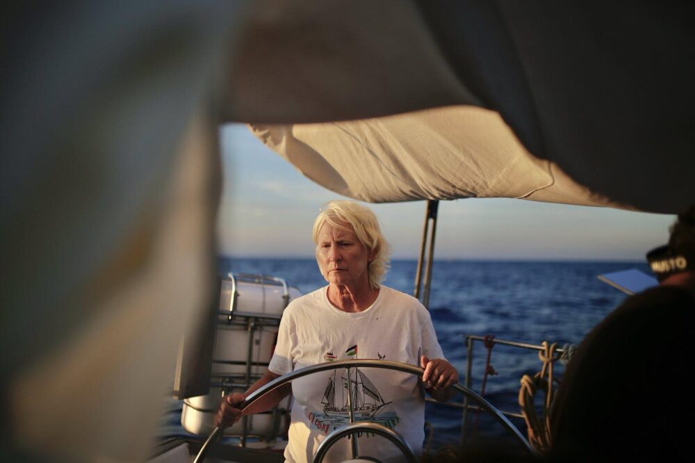 Woman threatened with jail for taking humanitarian aid to Gaza