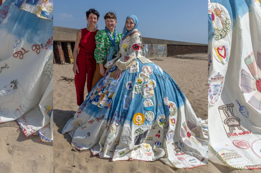 Community dress project to star at 20th anniversary of Wonderwool Wales in 2026