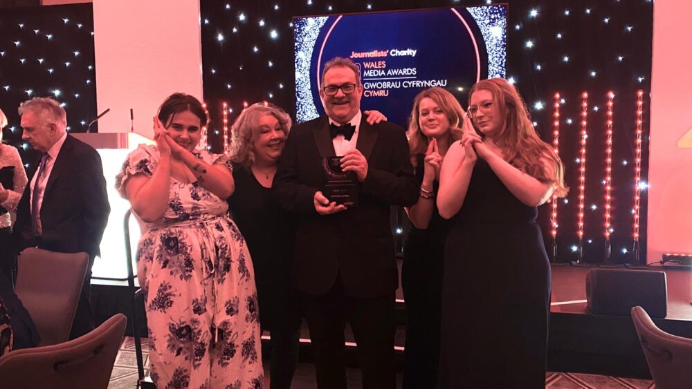 Nation Cymru wins best news website in Wales award