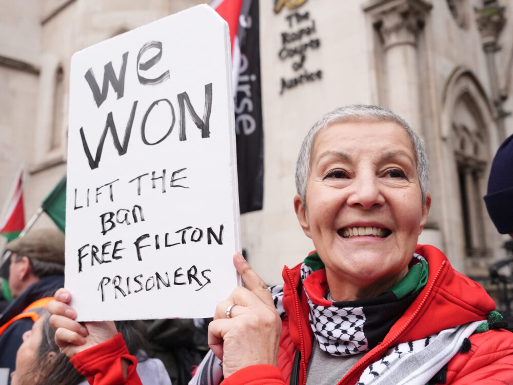 Labour MPs urge UK Government not to appeal against Palestine Action ruling