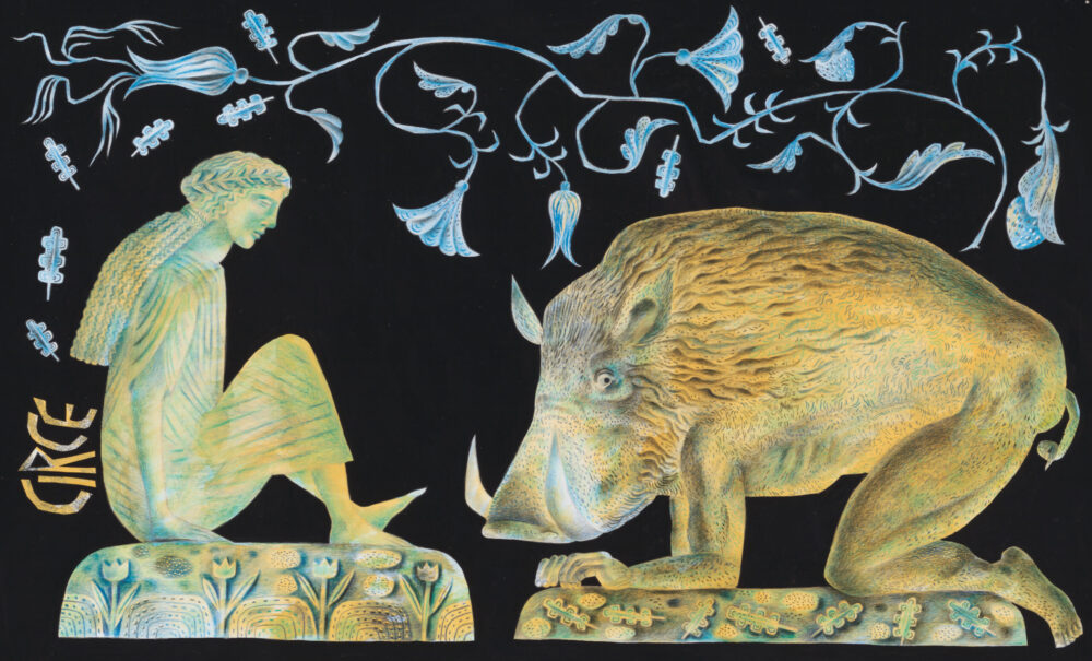 Clive Hicks-Jenkins’ astonishing illustrations of Greek classics head to Cardiff