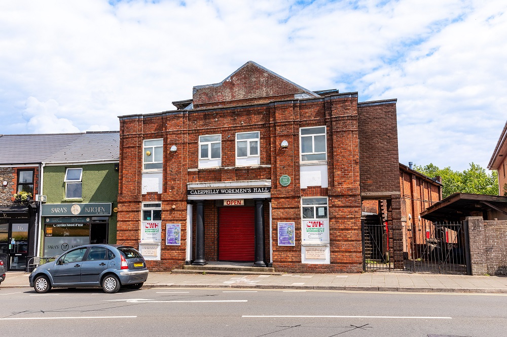 Community-led team brings much needed cultural hub to Caerffili