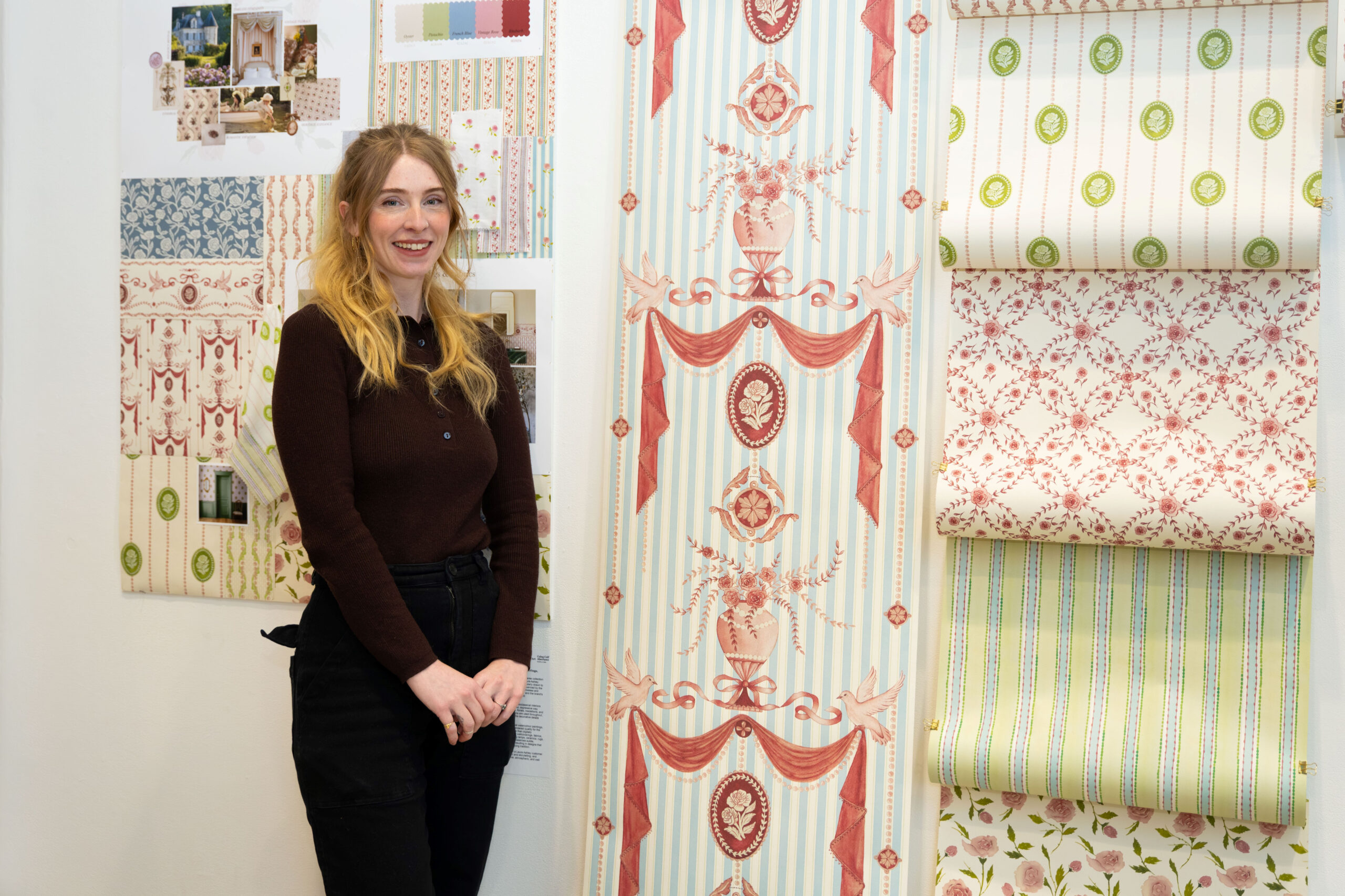 Laura Ashley centenary inspires next generation as Welsh students showcase designs