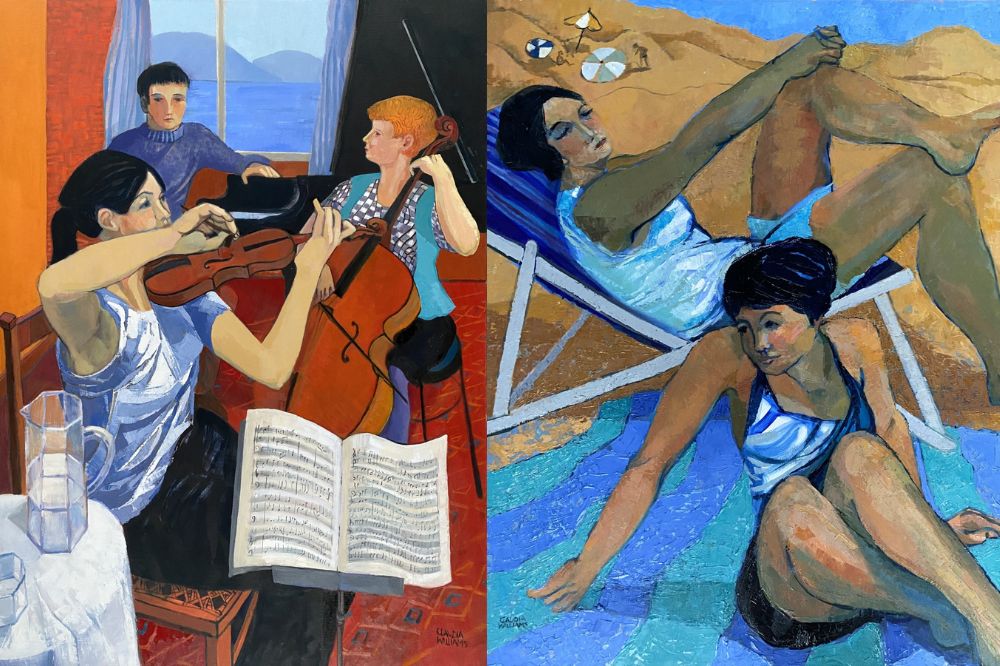 Collection of works from two leading Welsh artists goes on display