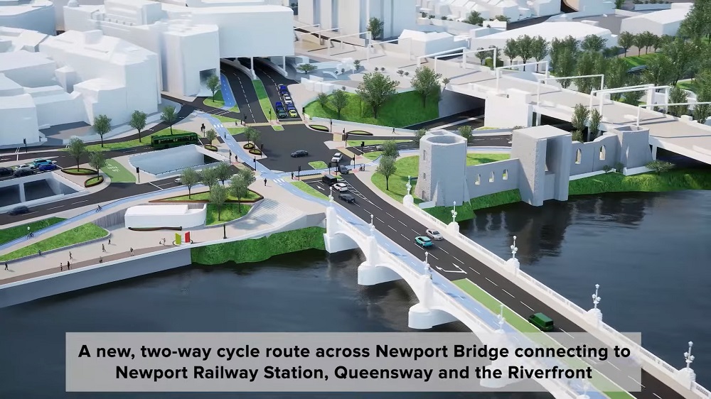 Major Sustainable Travel Plans For Newport City Centre Unveiled   Opera Snapshot 2023 02 24 100122 News.tfw .wales  