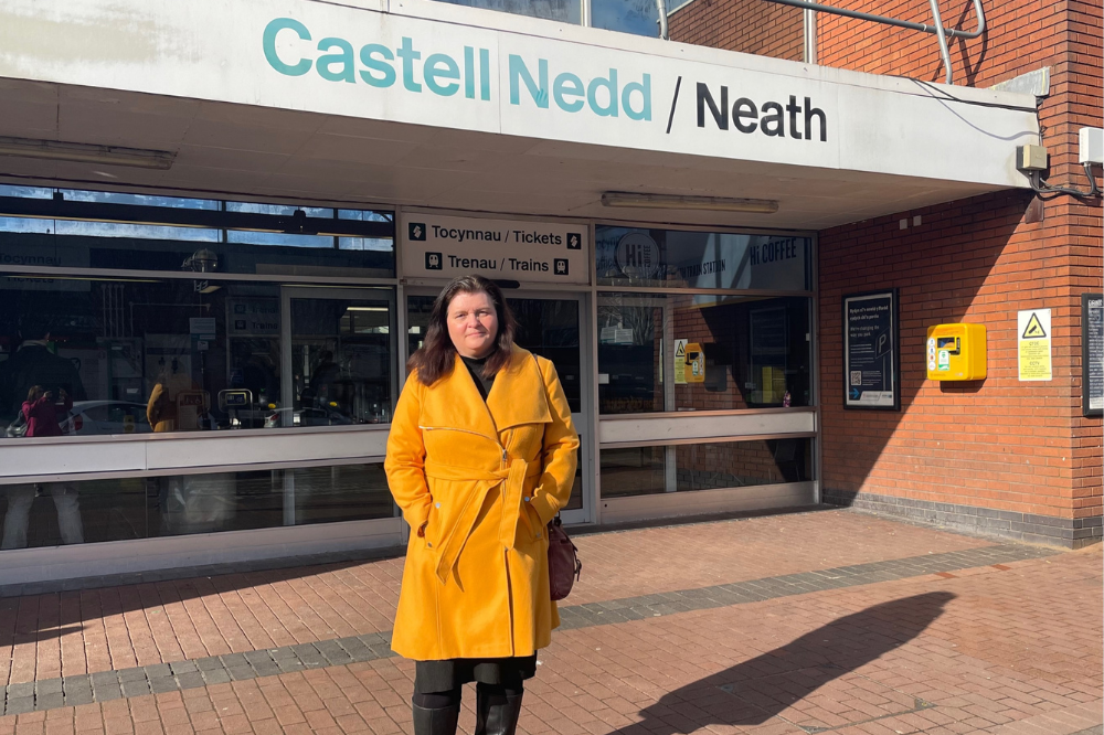 Plaid MS calls for plan to improve 'run down' Neath train station