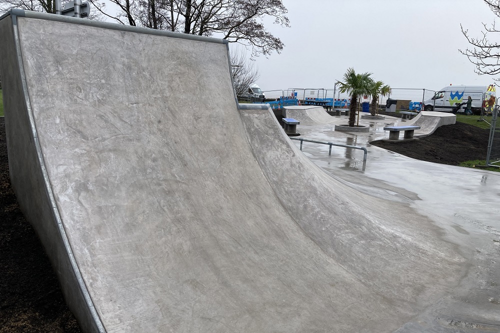 Controversial Swansea skate park finally opens