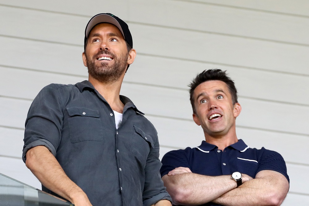 Wrexham Co Owners Ryan Reynolds And Rob Mcelhenney ‘never Out Of Dressing Room 