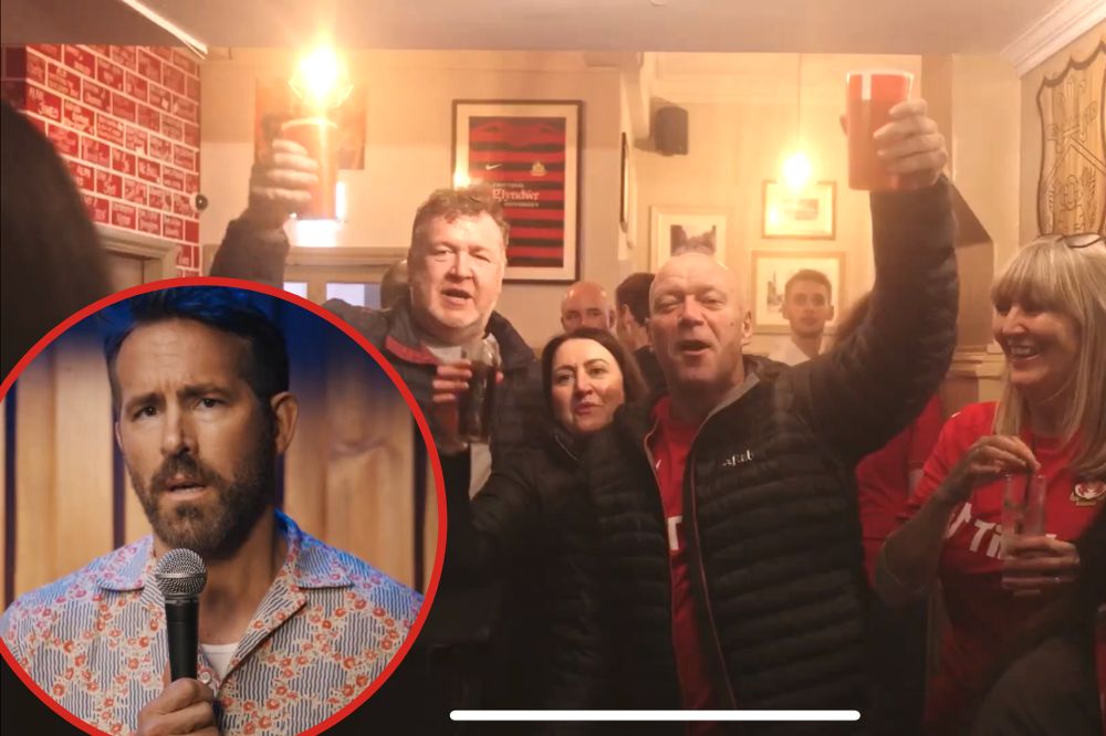 Watch Ryan Reynolds Show Stopping Wrexham Themed Birthday Message To Rob Mcelhenney 