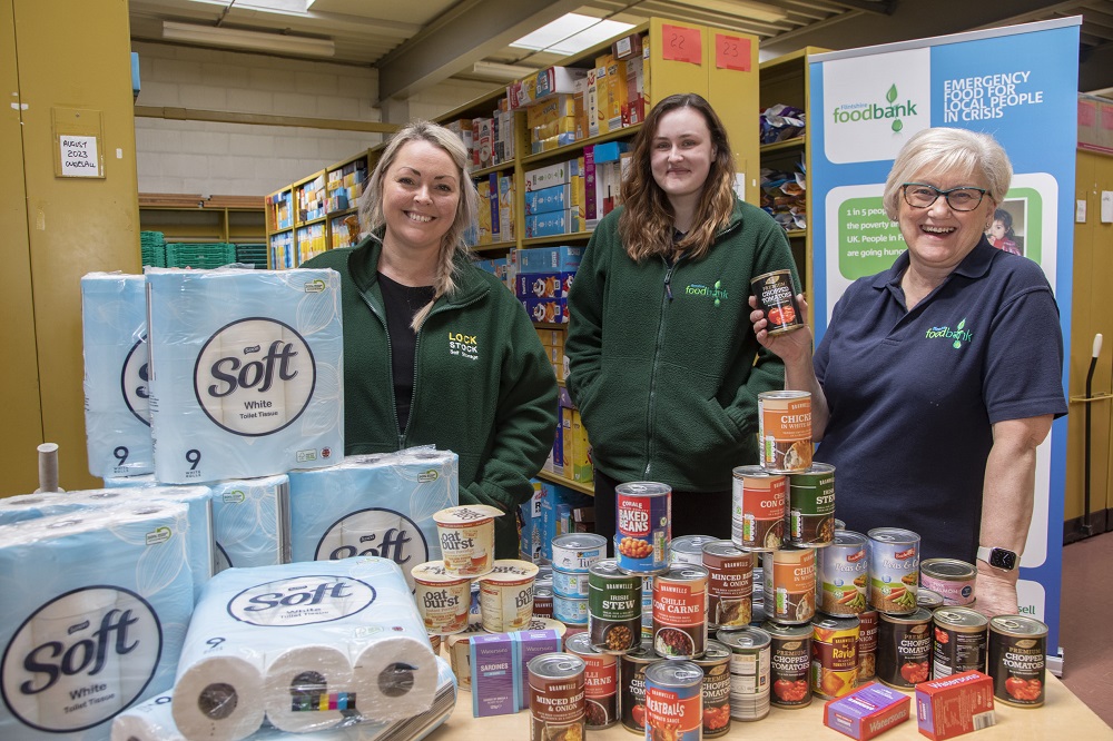 Charity reports soaring demand at food banks across north of Wales