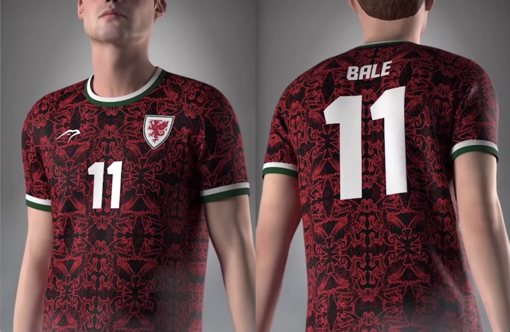 Wales Jersey Custom Soccer Jersey Away 2022