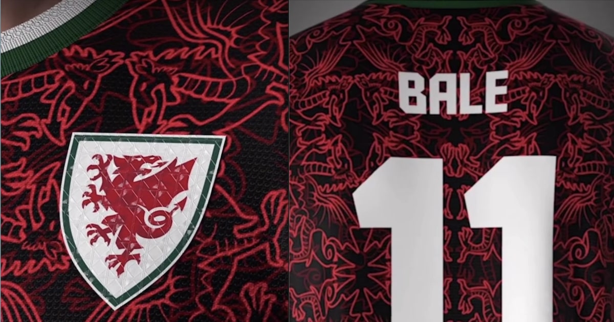 Wales Jersey Custom Soccer Jersey Away 2022