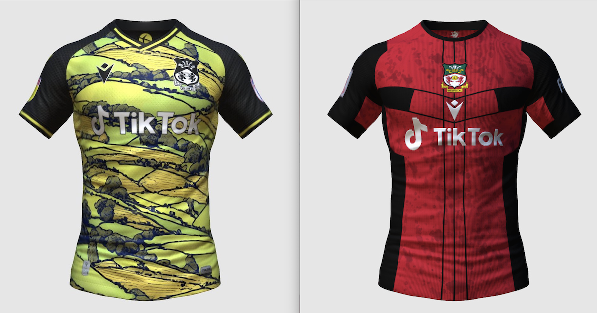 Designers dream up Wrexham shirts for the new season