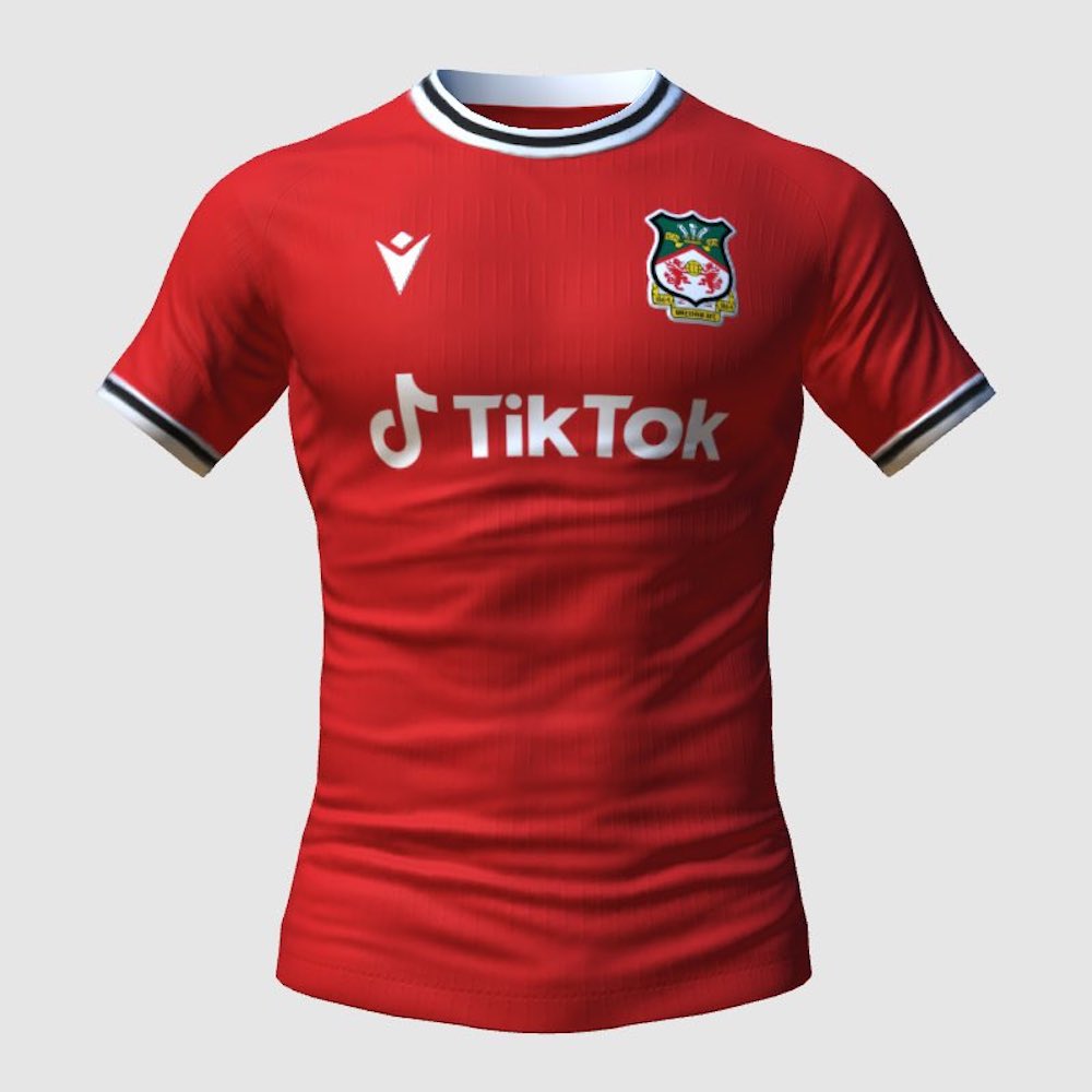 women wrexham fc jersey