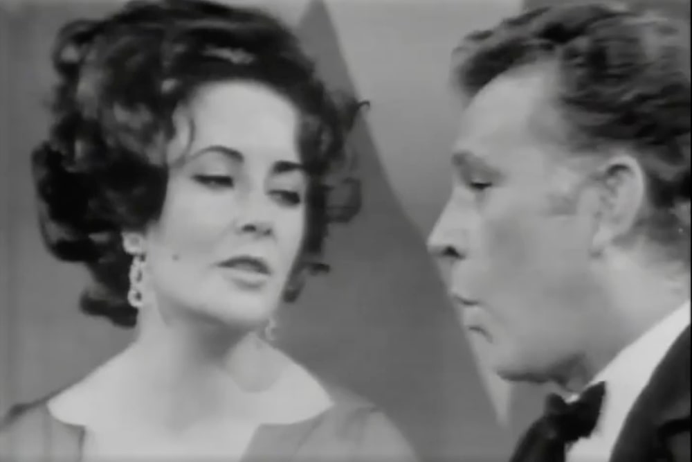 Watch Richard Burton and Elizabeth Taylor singing in Welsh on US TV