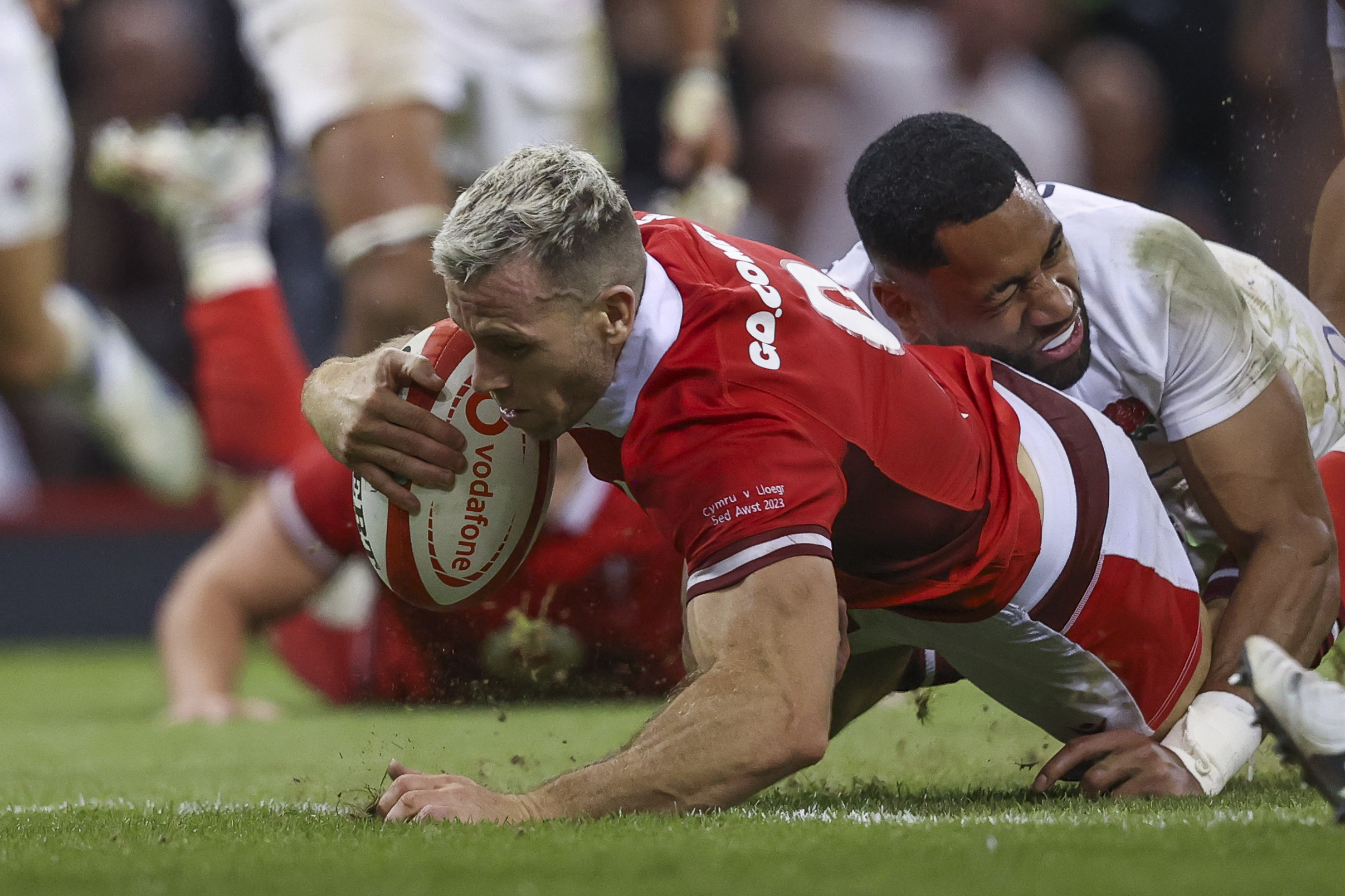 Watch The anthem, the hits and the tries from Wales win over England