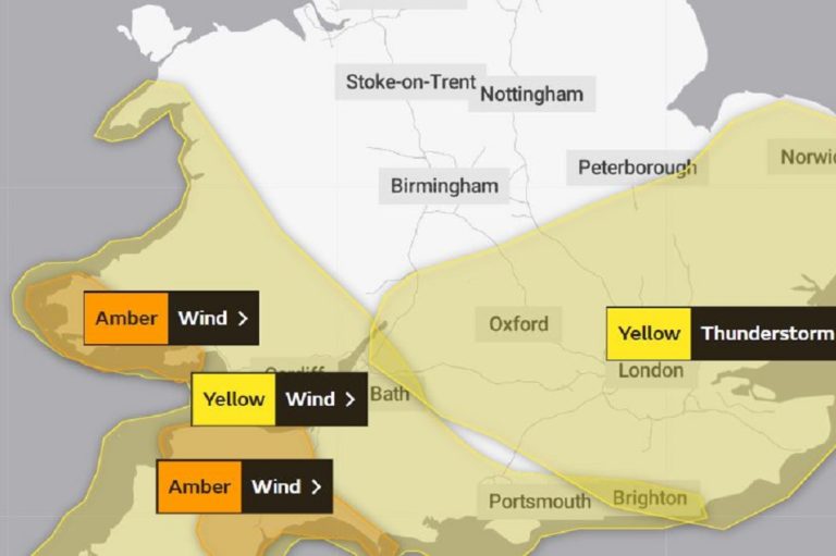 Danger to life warning as Storm Antoni hits parts of Wales