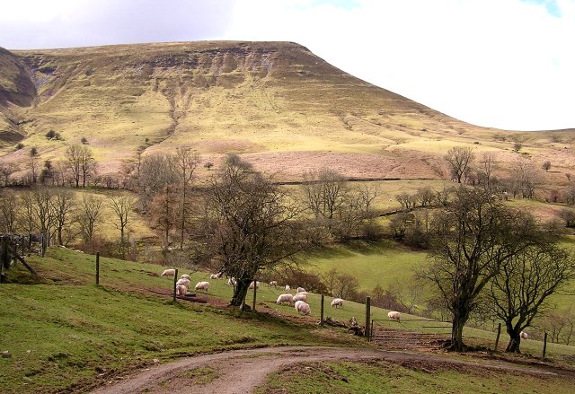 Visual art: Rhythmau'r Bryniau/Hill-Rhythms by David Jones at Y Gaer, Brecon