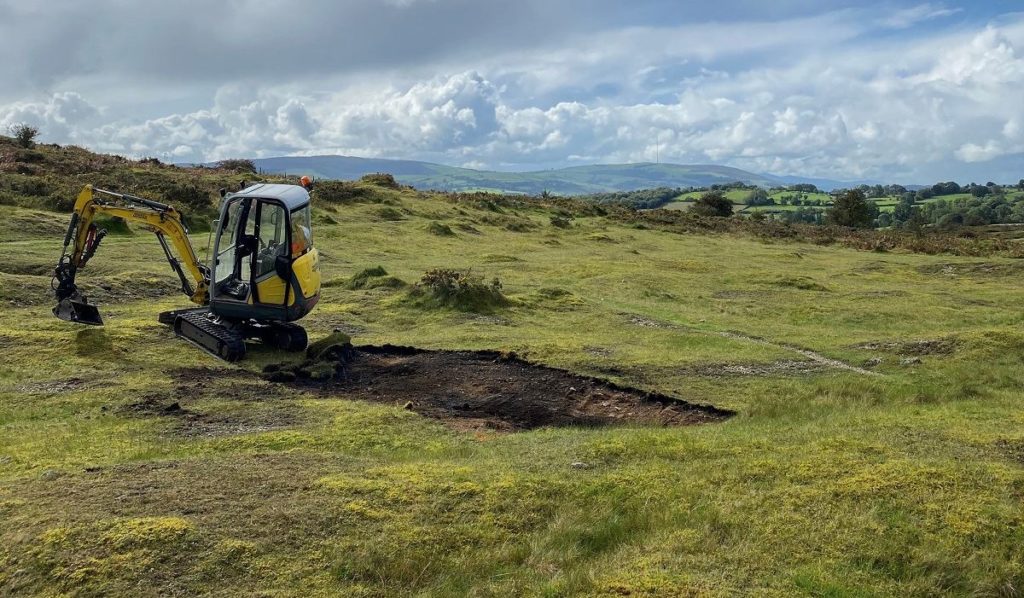 Conservation work commences on rare habitat created by old mine spoil