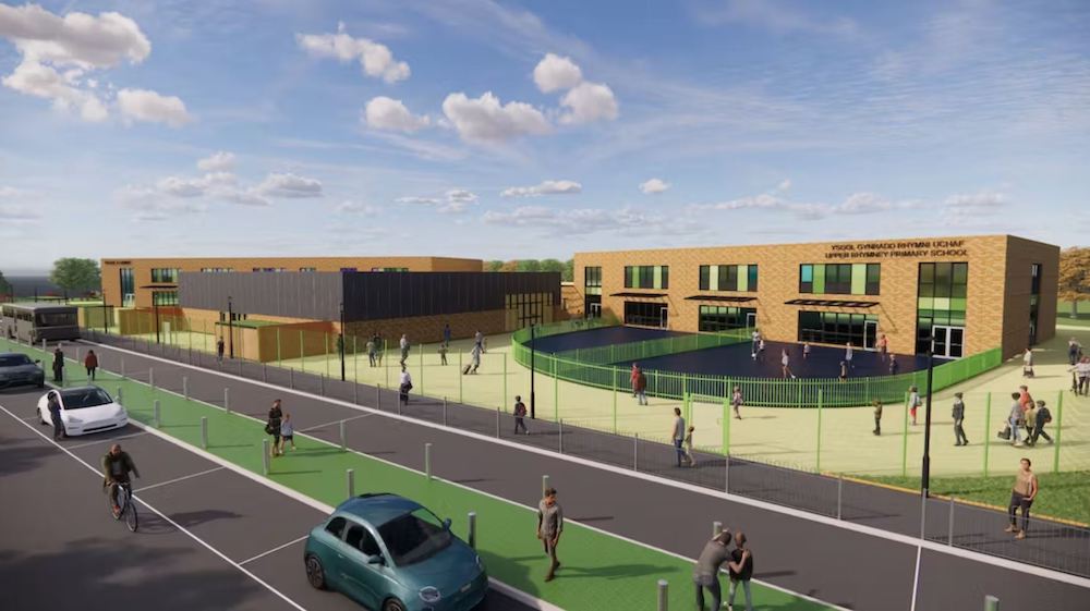 Two Caerphilly primary schools could move onto a new £17 million super ...