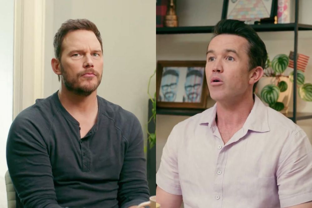 Rob McElhenney recruits Chris Pratt for Ryan Reynolds birthday gift