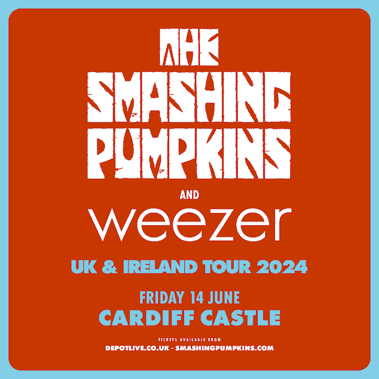 Smashing Pumpkins & Weezer for UK and Ireland tour