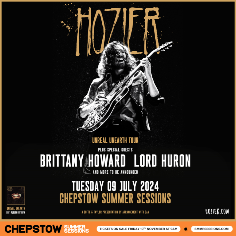 Hozier announces Chepstow Racecourse summer show