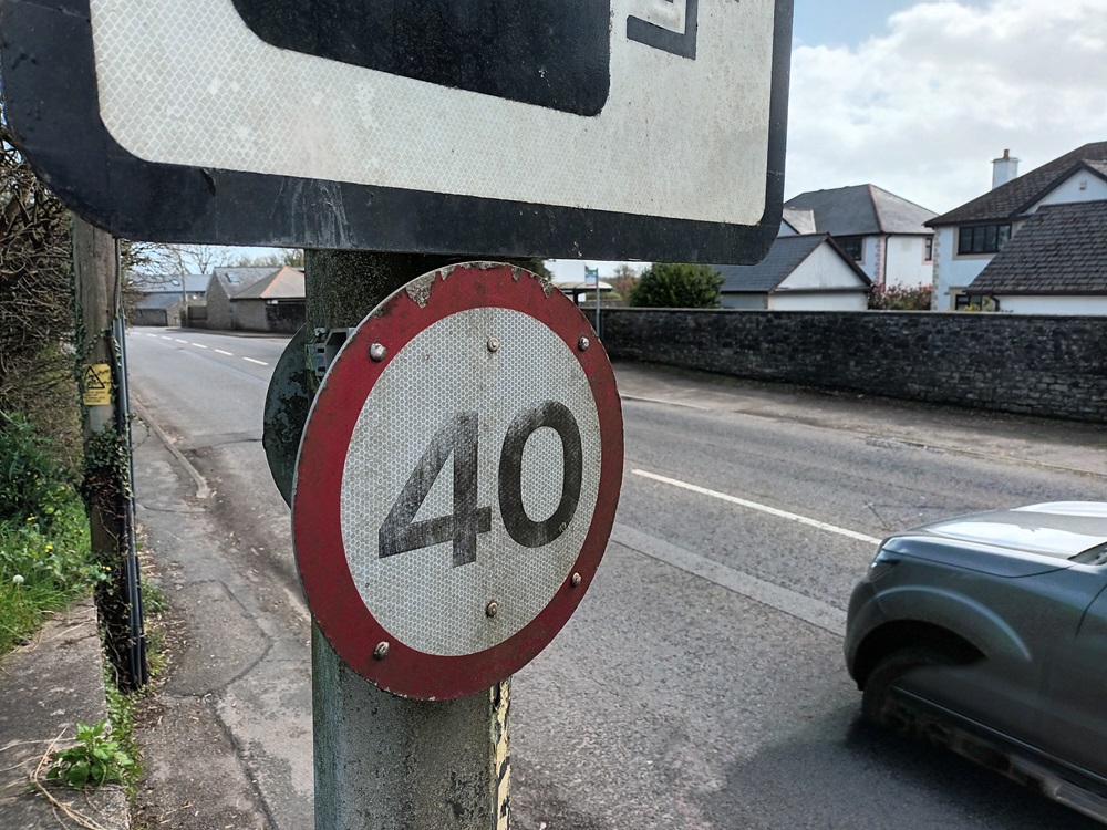 Life in a village on one of Wales' busiest roads 