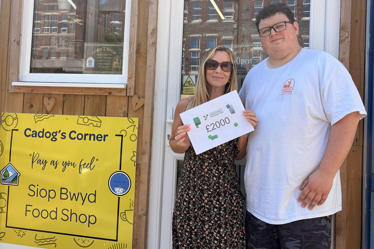 Cadog's Corner run a 'pay as you feel' food shop